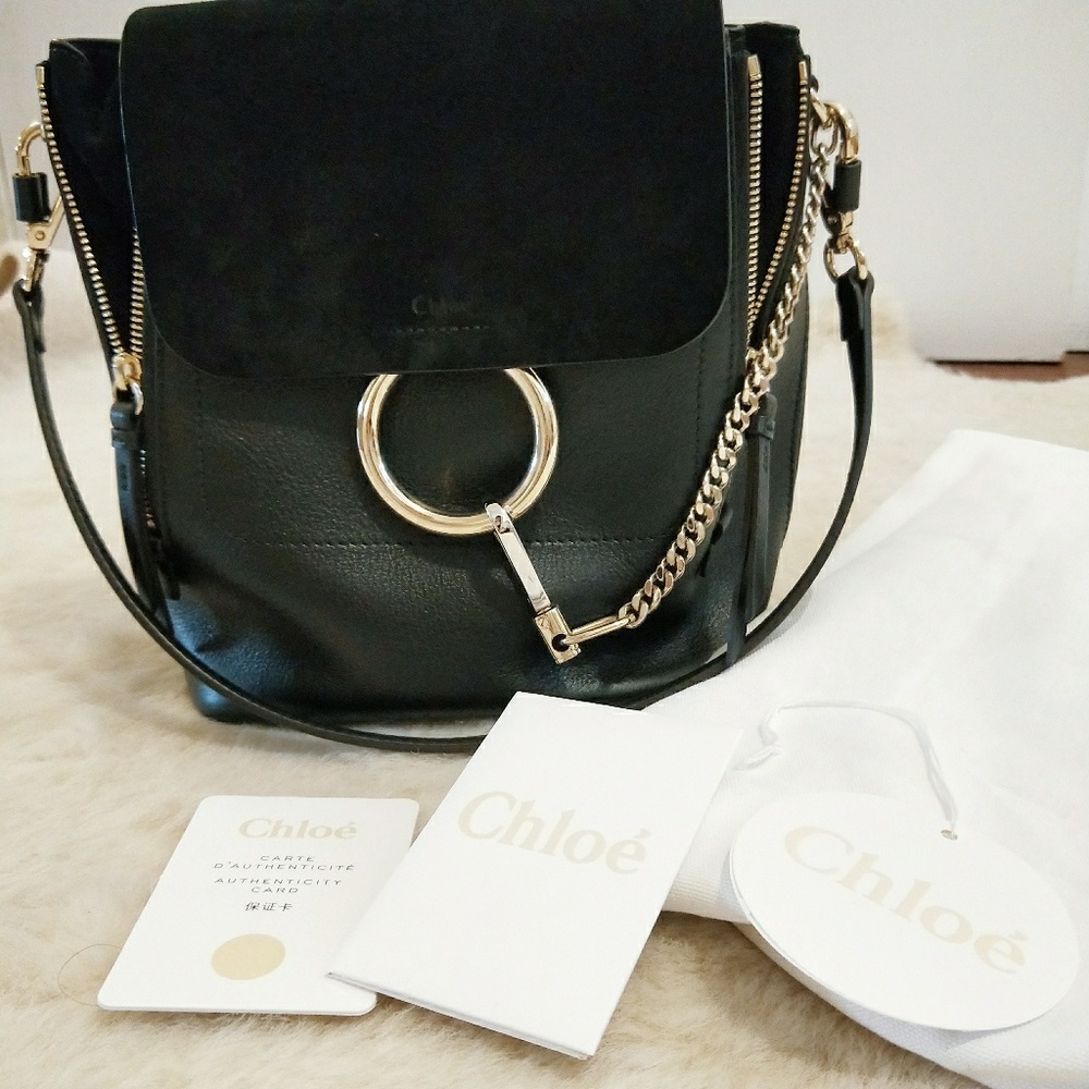 Chloe Faye backpack - Small Black